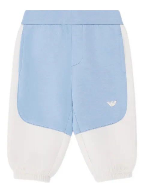 Emporio Armani Kids logo-embossed trousers