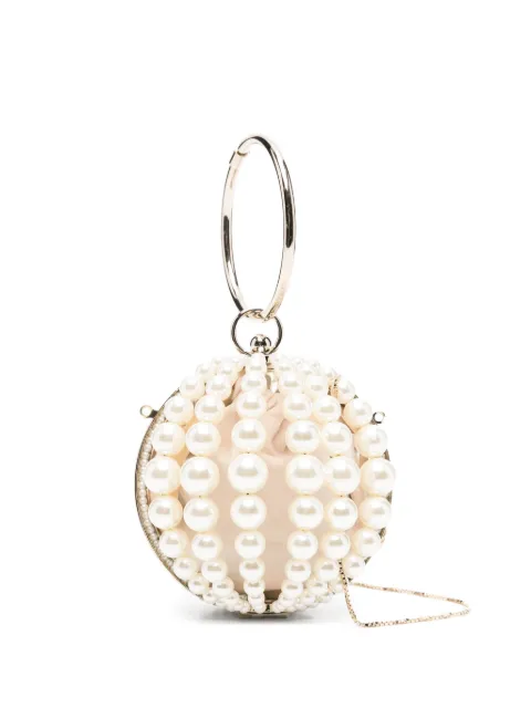 Rosantica pearl-embellished sphere mini bag