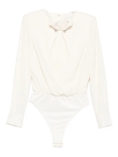 Roland Mouret button-embellished bodysuit