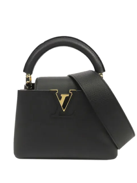 Louis Vuitton Pre-Owned 2021-2025 Taurillon Mini Capucines satchel