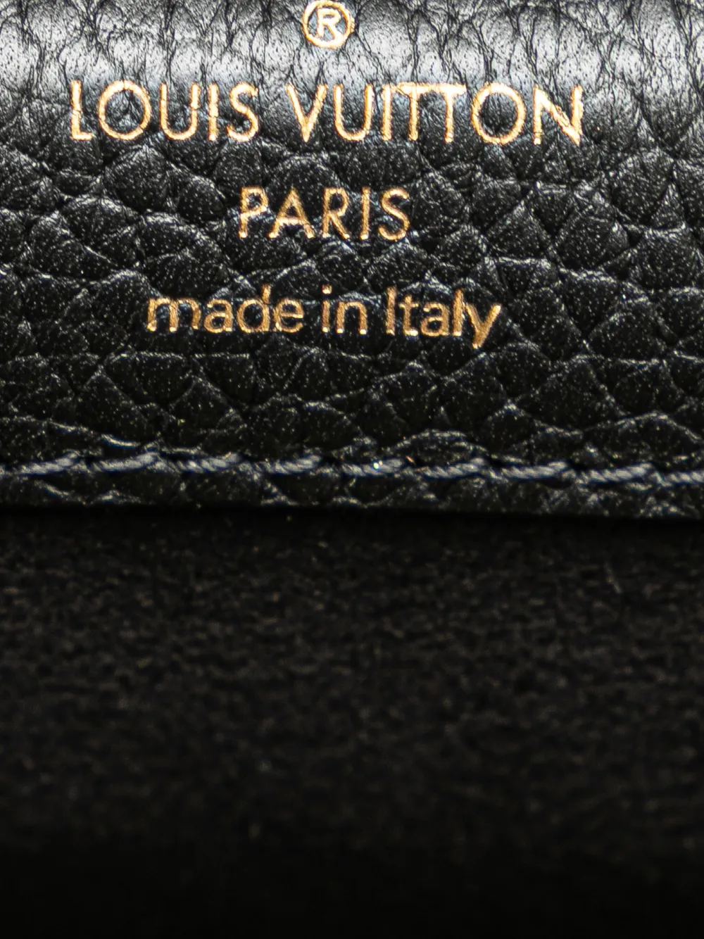 Louis Vuitton Pre-Owned 2018 Damier Ebene Brittany Satchel | Black