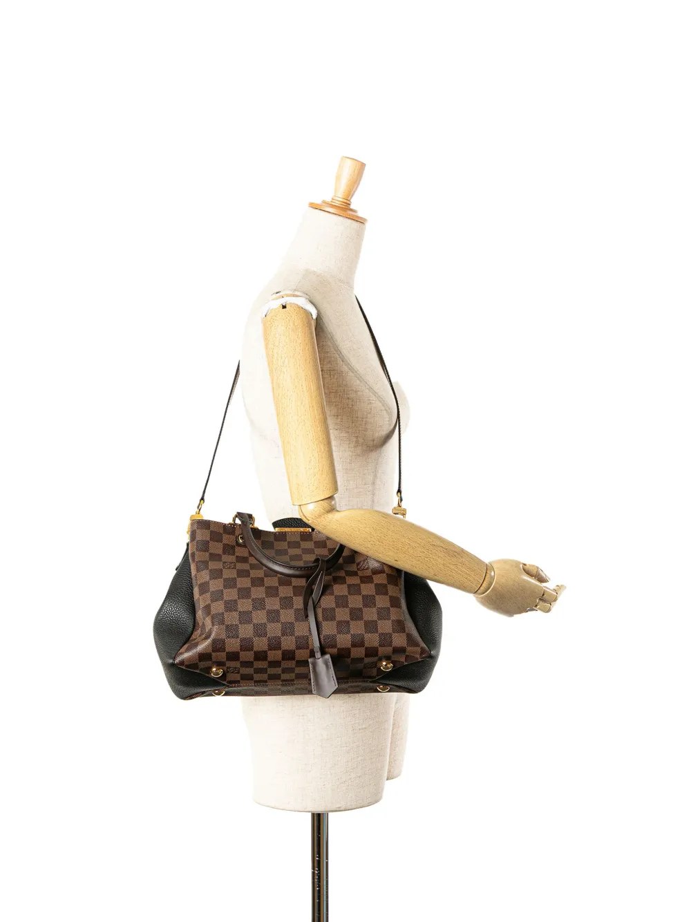 Pre-owned Louis Vuitton 2018 Damier Ebene Brittany Satchel