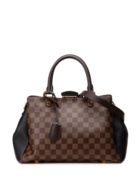 Louis Vuitton Pre-Owned شنطة 'دامييه إيبين بريتاني' بحمالة كتف 2018