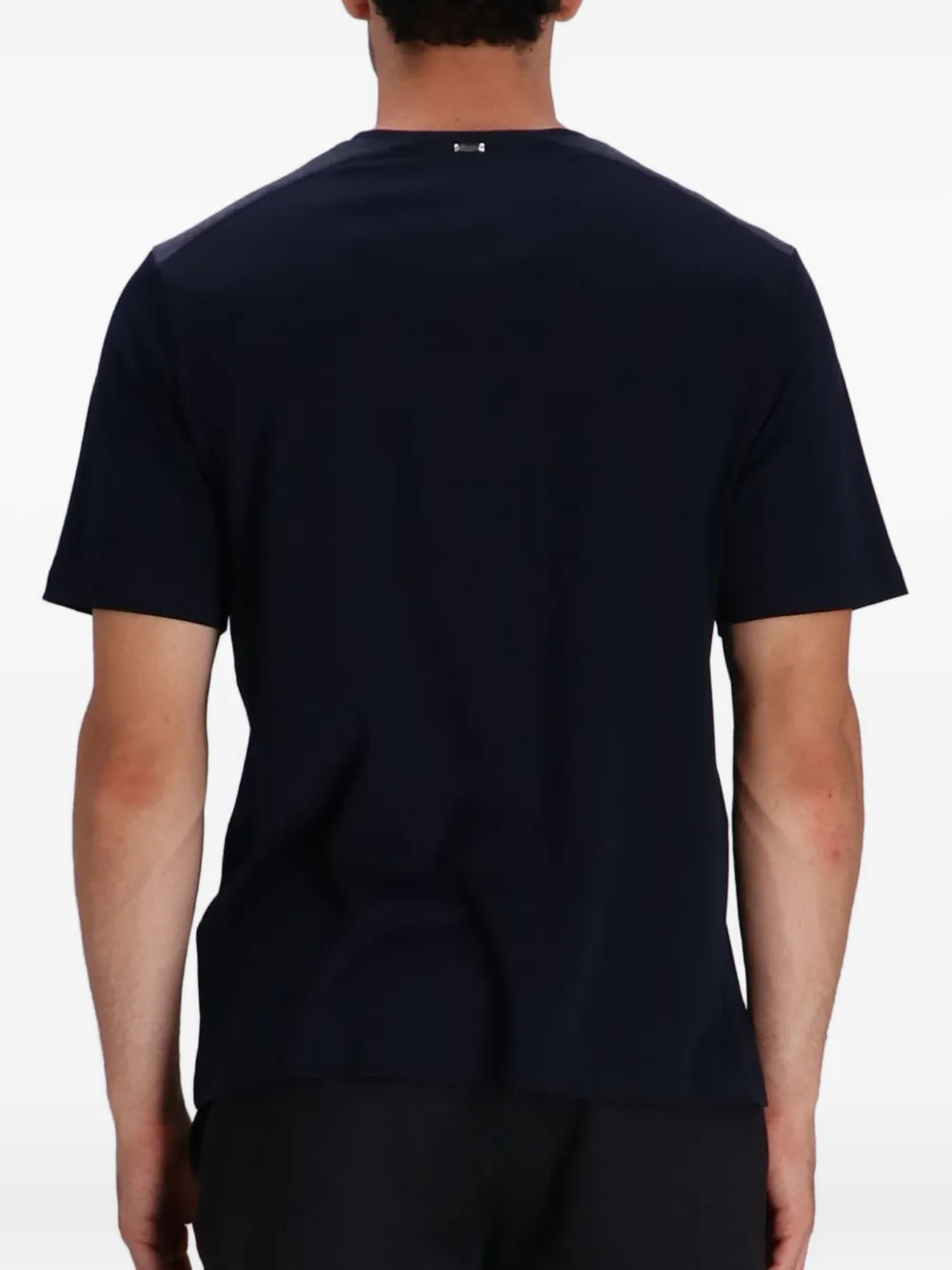 Herno T-shirt met zakdetail Blauw