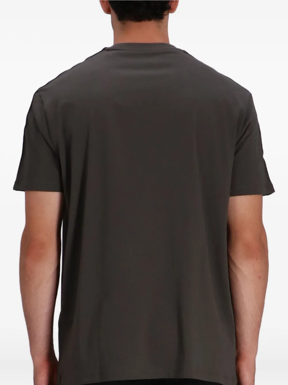 Armani Exchange Katoenen T-shirt Bruin