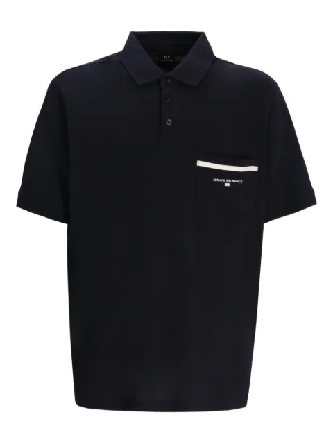 Armani Exchange pocket-detail polo shirt