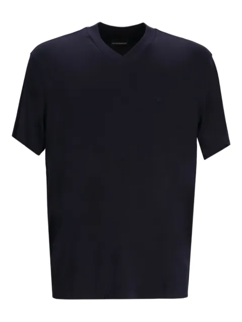 Emporio Armani playera con cuello en V
