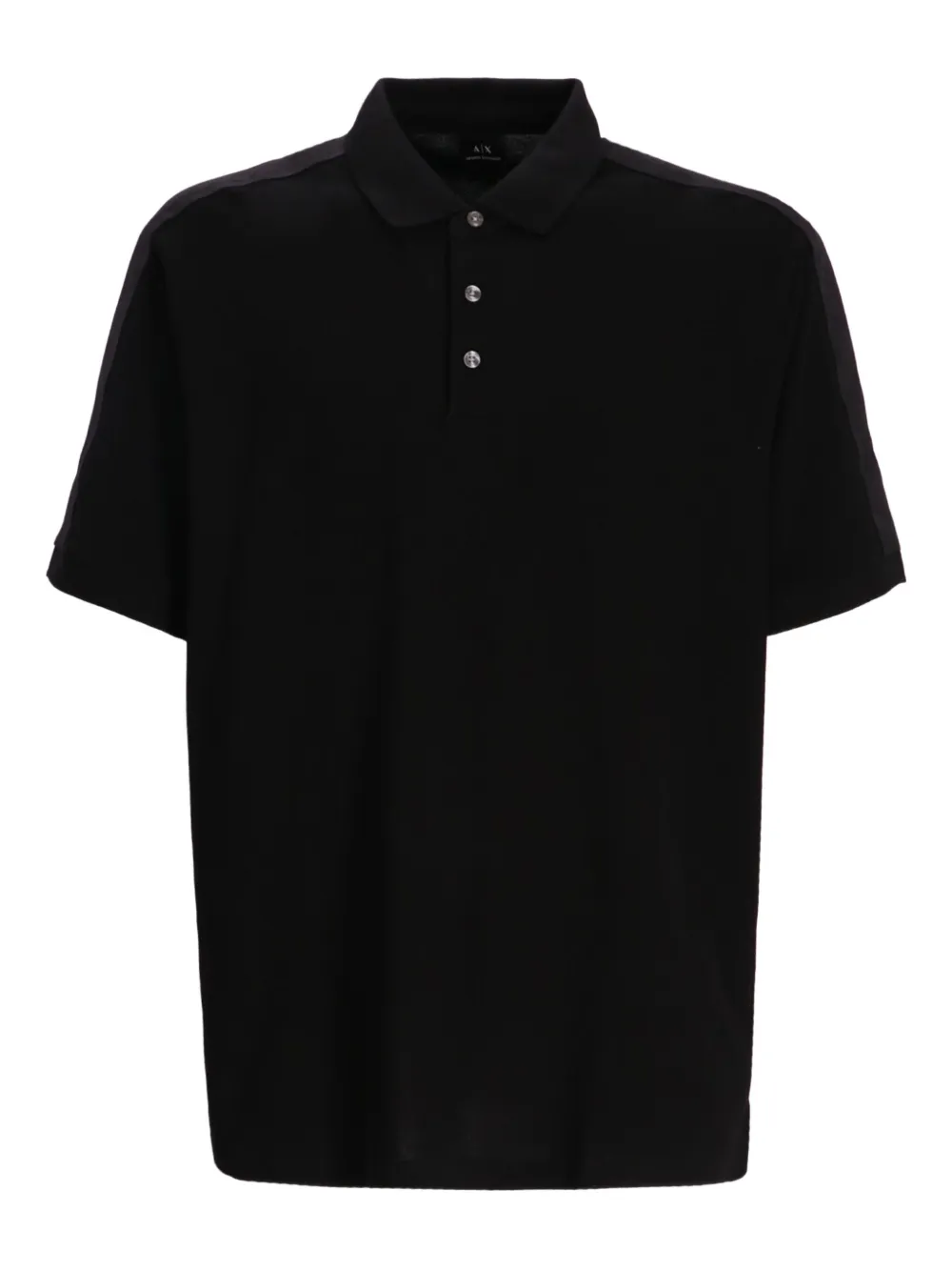 Armani Exchange Poloshirt met vlakken Zwart