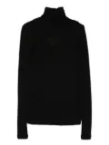 Róhe roll-neck sweater - Black