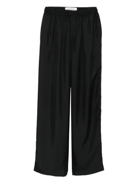 Róhe drawstring-waist silk trousers