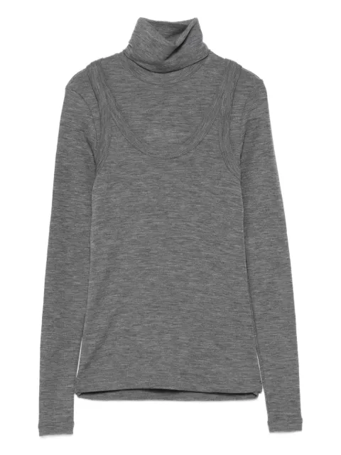 Róhe turtleneck merino-wool top
