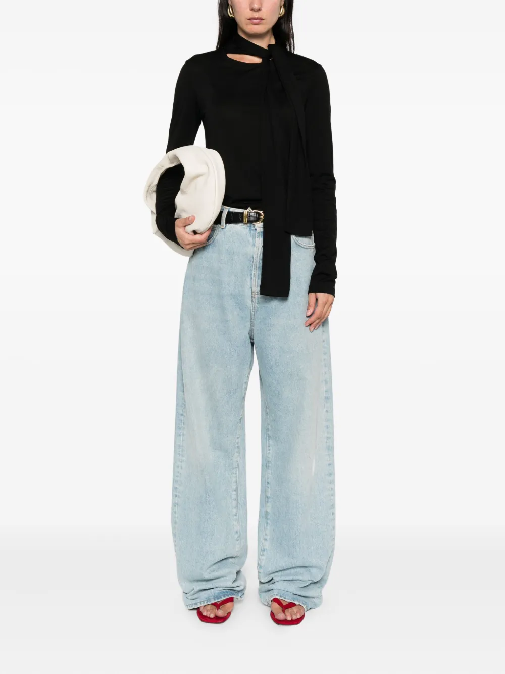 Róhe long-sleeved open-front cardigan | Cardigans | Image 2