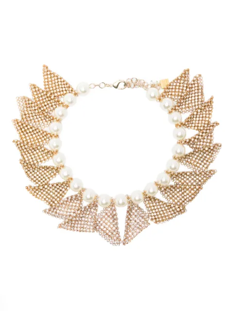 Rosantica Frizz embellished necklace