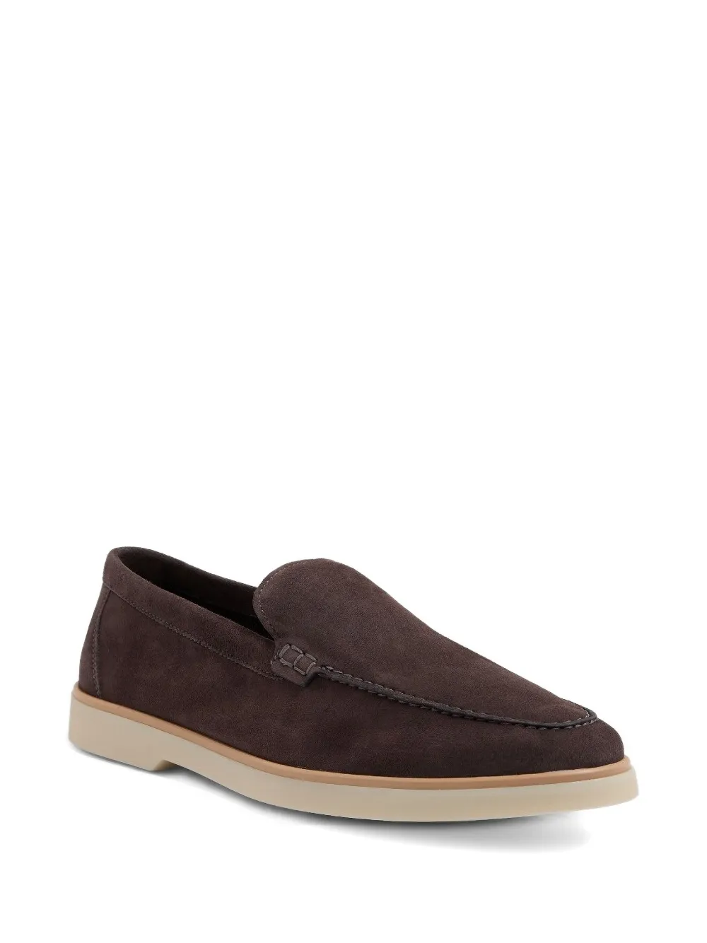 Magnanni Beignet suede loafers Brown