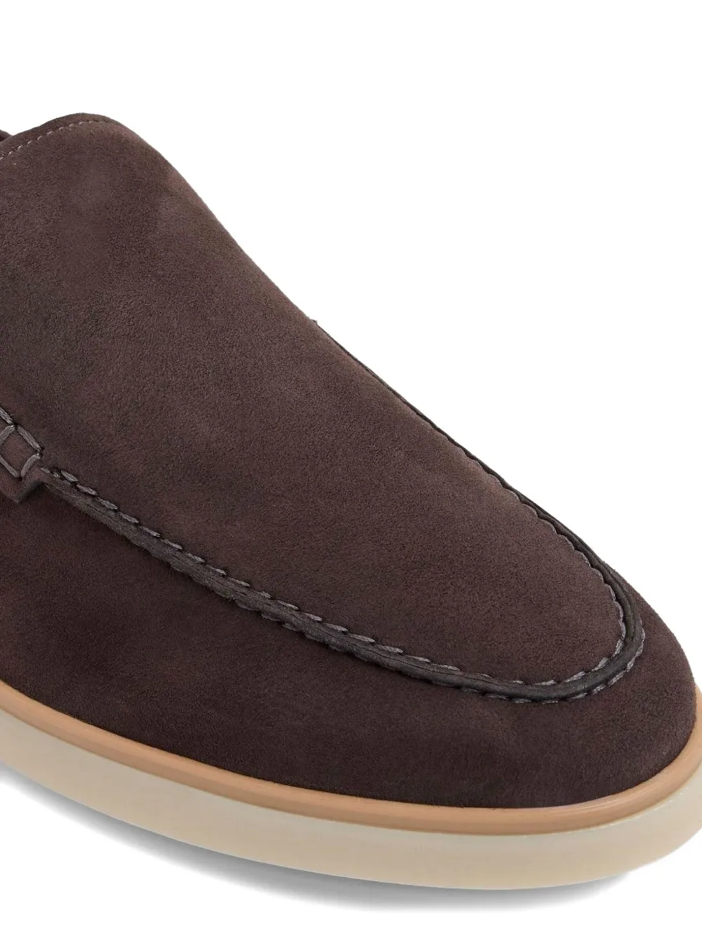 Magnanni Beignet suede loafers Brown
