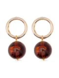 Rosantica hoop sphere earring - Gold
