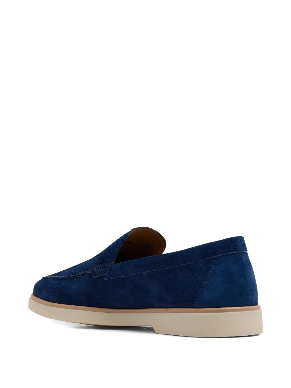 Magnanni suede loafers Blue