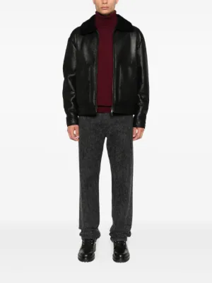 roberto collina ベロアブルゾン ネイビー×グリーン 48 L相当 roberto collina ベロアブルゾン ネイビー×グリーン 48 グリーン