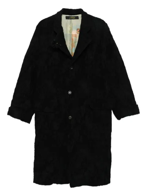 ARCHIVIO  J.M. Ribot textured button-fastening coat