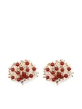 Rosantica embellished earrings - Gold