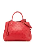 Louis Vuitton Pre-Owned 2014 Monogram Empreinte Montaigne MM satchel - Red