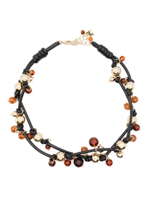 Rosantica cord beaded necklace