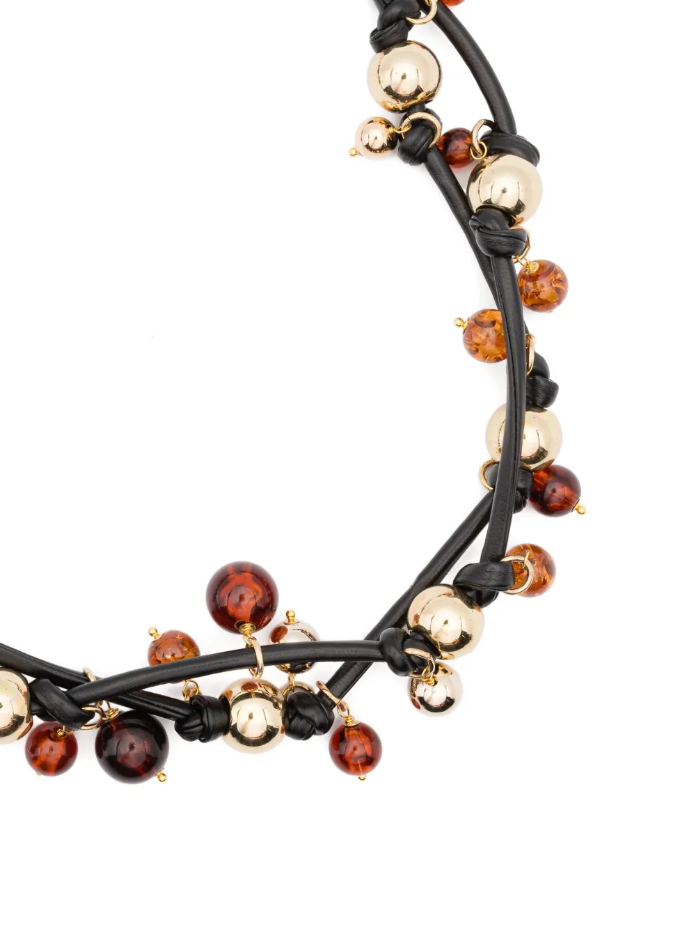 Rosantica Cord Beaded Necklace In Multi