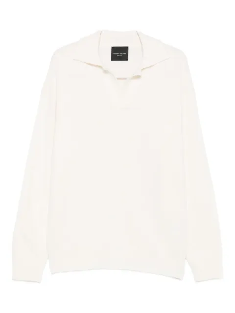 Roberto Collina polo-neck wool sweater