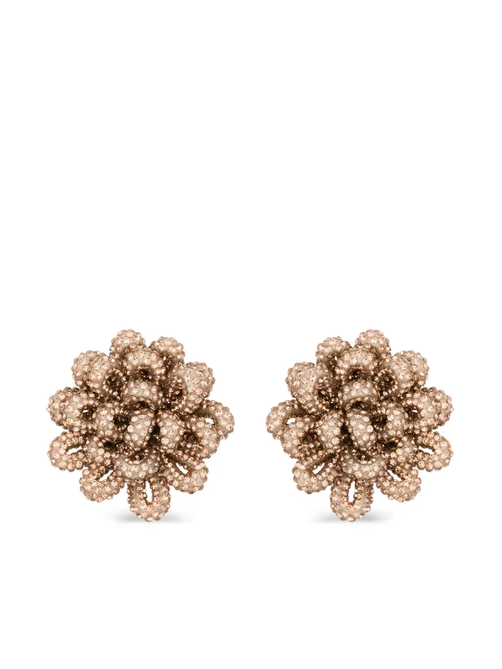 Rosantica pendiente con aplique floral | dorado | Image 1