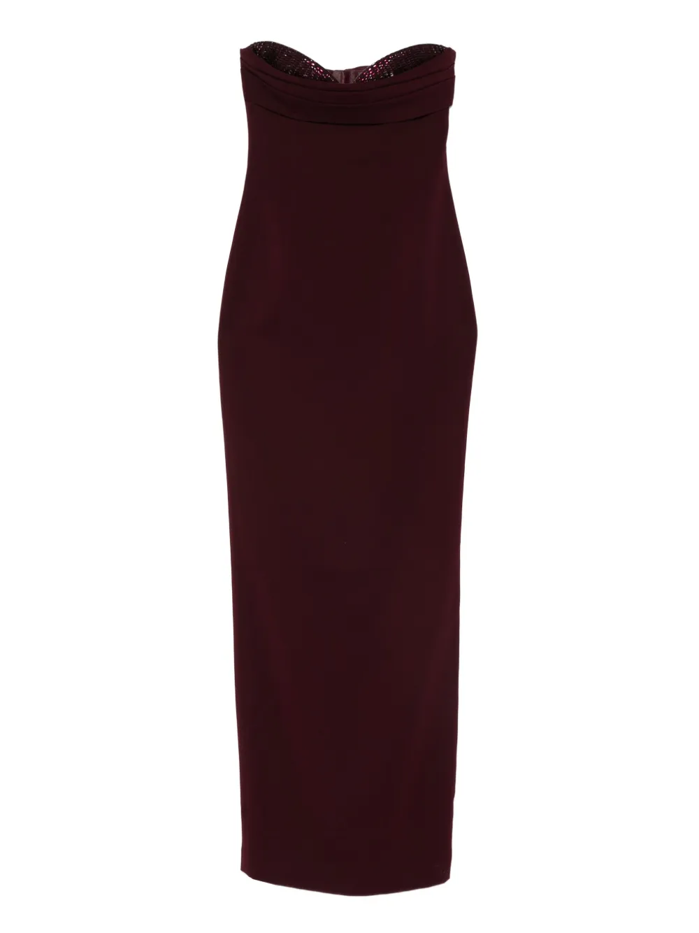 Roland Mouret Jurk verfraaid met pailletten Rood