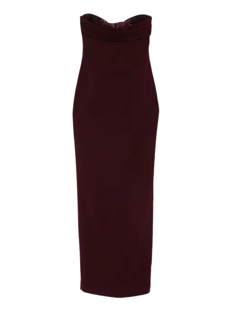 Roland Mouret sequin-embellished strapless dress