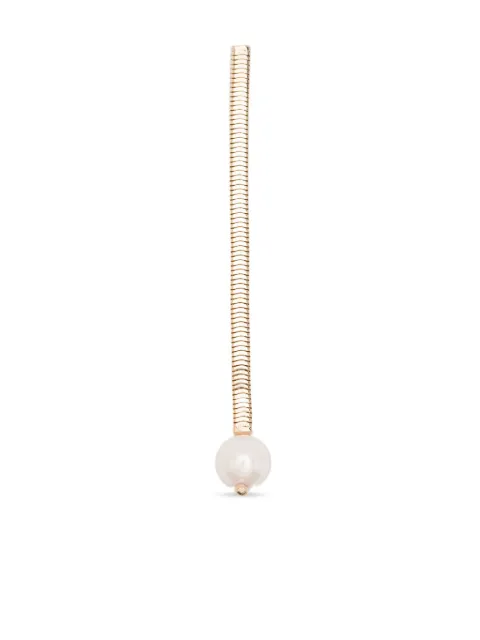 Rosantica Aurea gold-plated pearl earrings