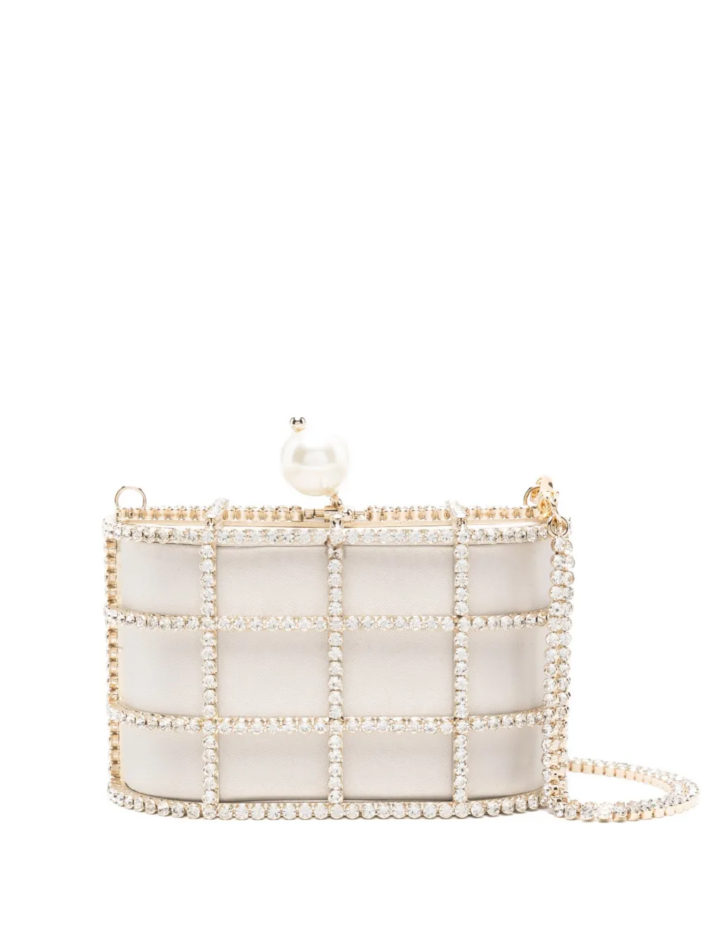 Rosantica mini embellished shoulder bag - ゴールドトーン Rosantica mini embellished shoulder bag - ゴールドトーン