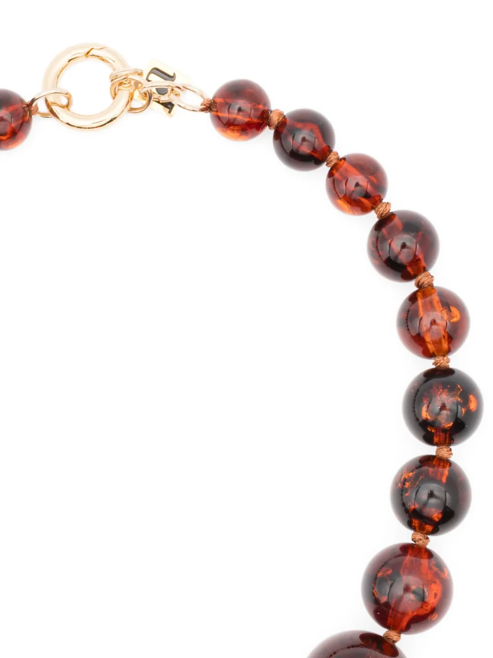 Rosantica beaded necklace - Goud