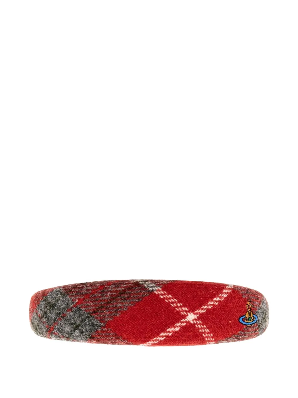 Vivienne Westwood Tartan-pattern Headband In Red