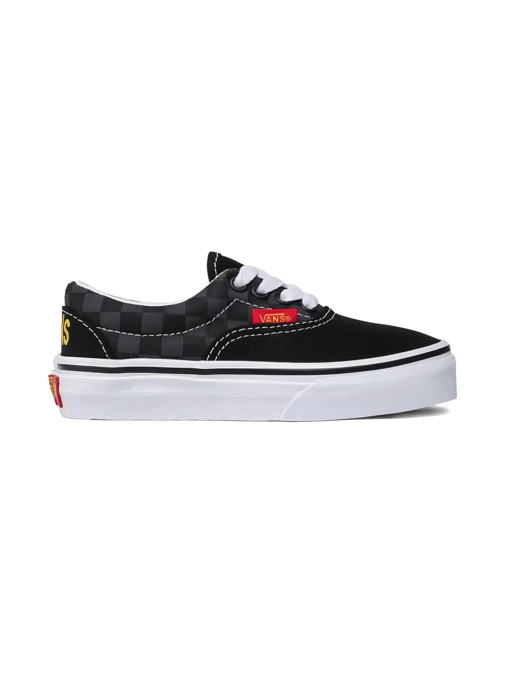 Vans Kids checkerboard trainers - Zwart