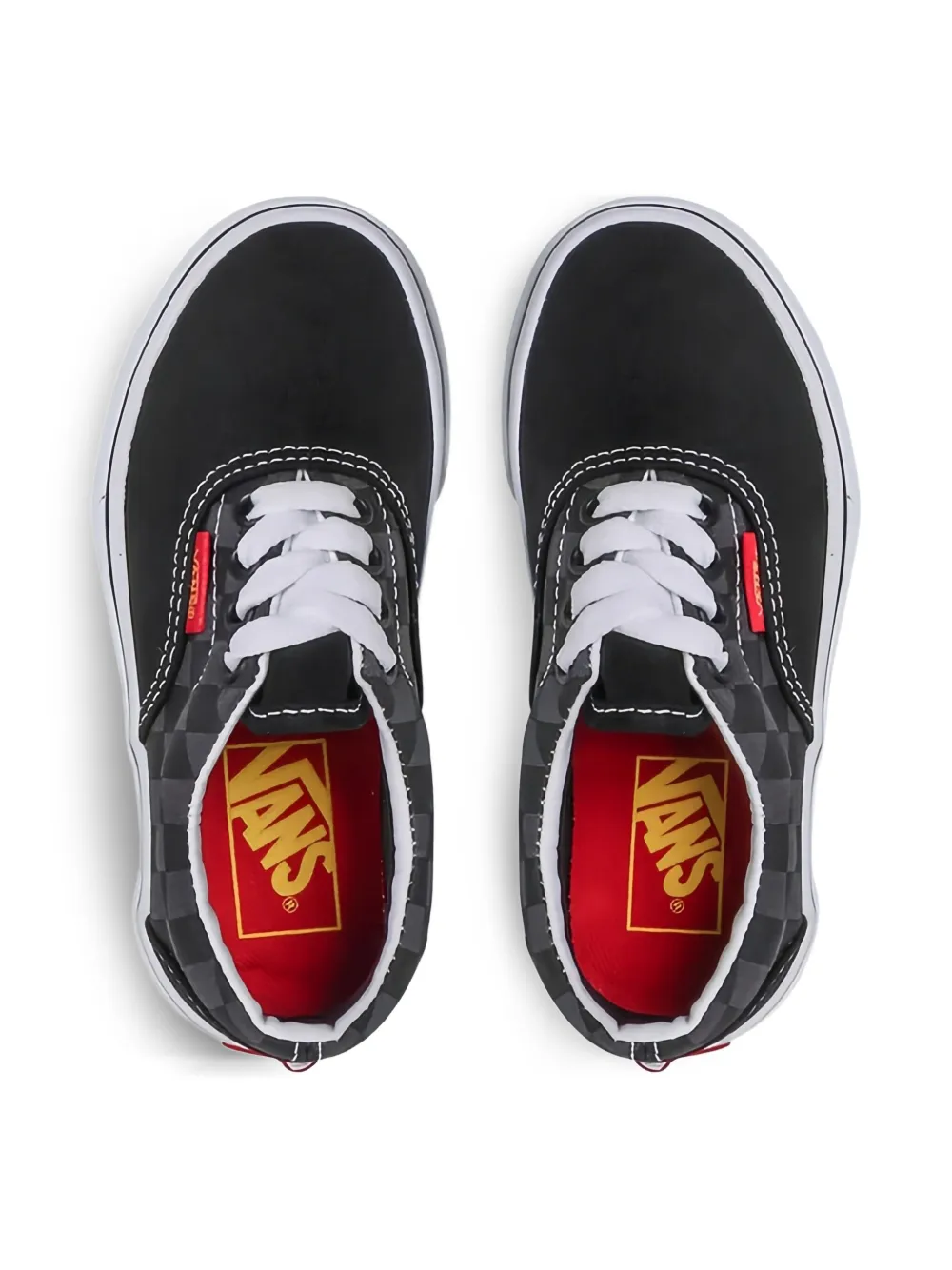 Vans Checkerboard Trainers In Black