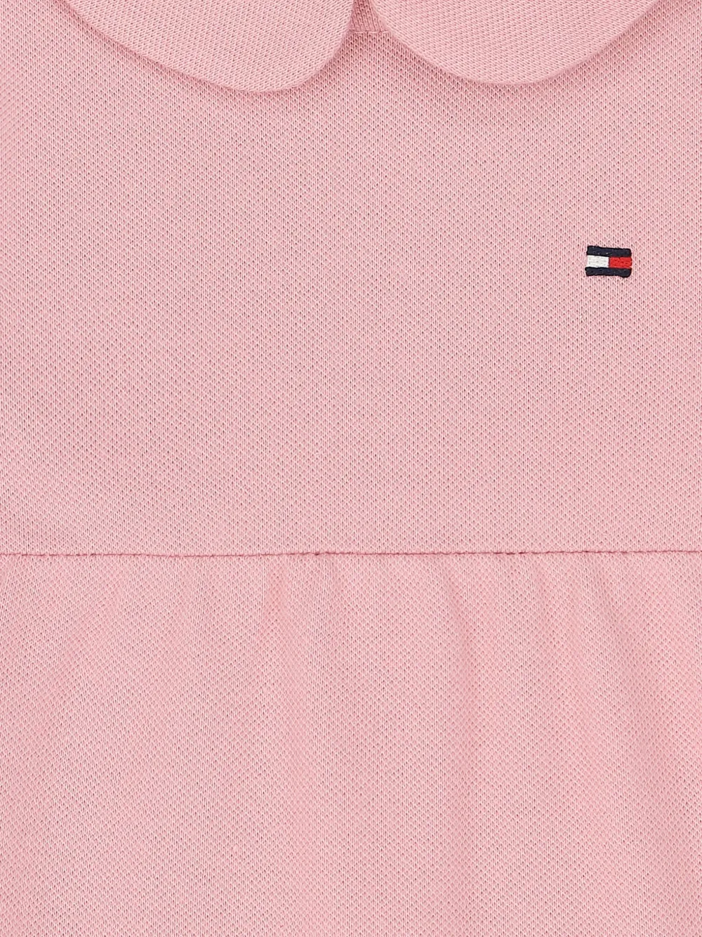 Tommy Hilfiger Junior Jurk met Peter Pan-kraag Roze