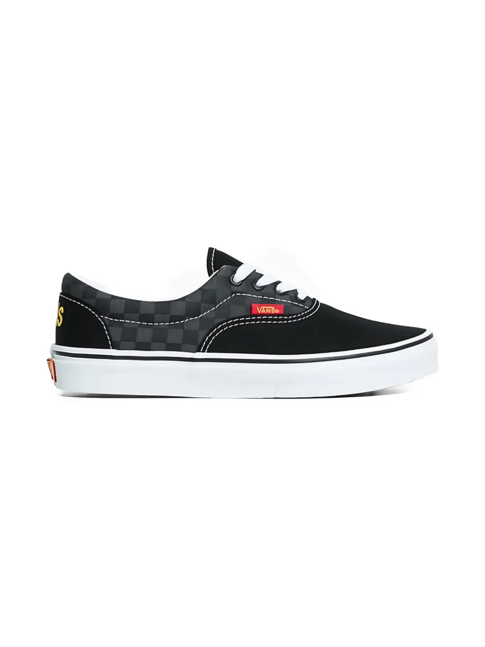 Vans Kids checkerboard trainers - Zwart