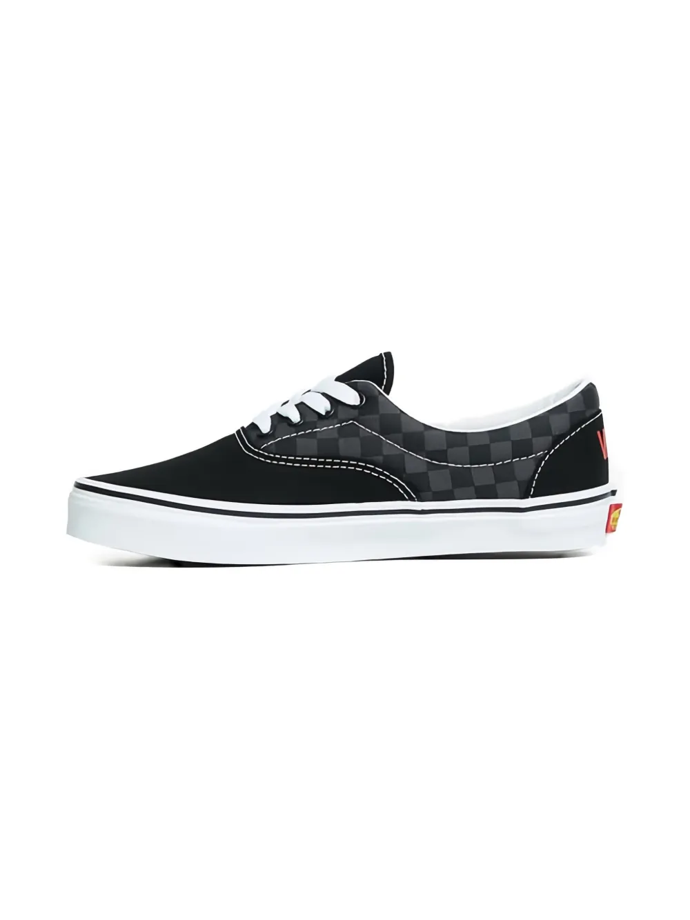 Vans Checkerboard Trainers In Black
