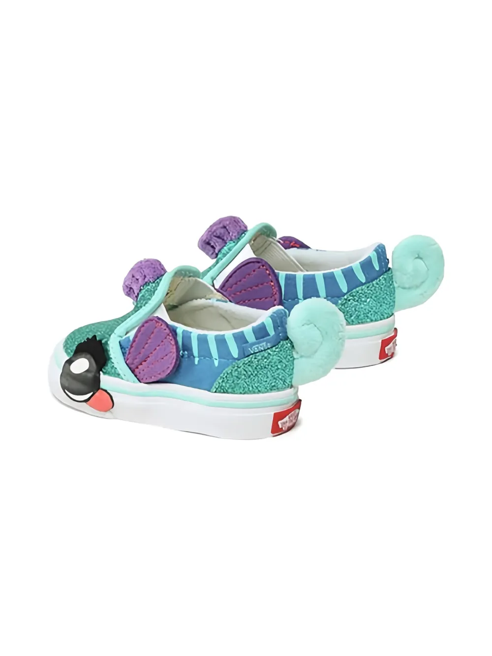 Vans Kids appliqué trainers - Blauw