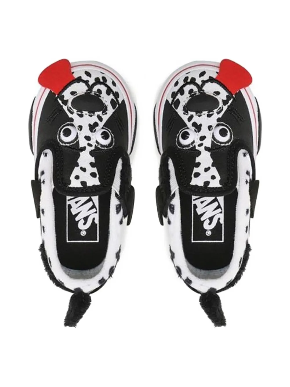 Vans Kids dalmatian trainers - Zwart