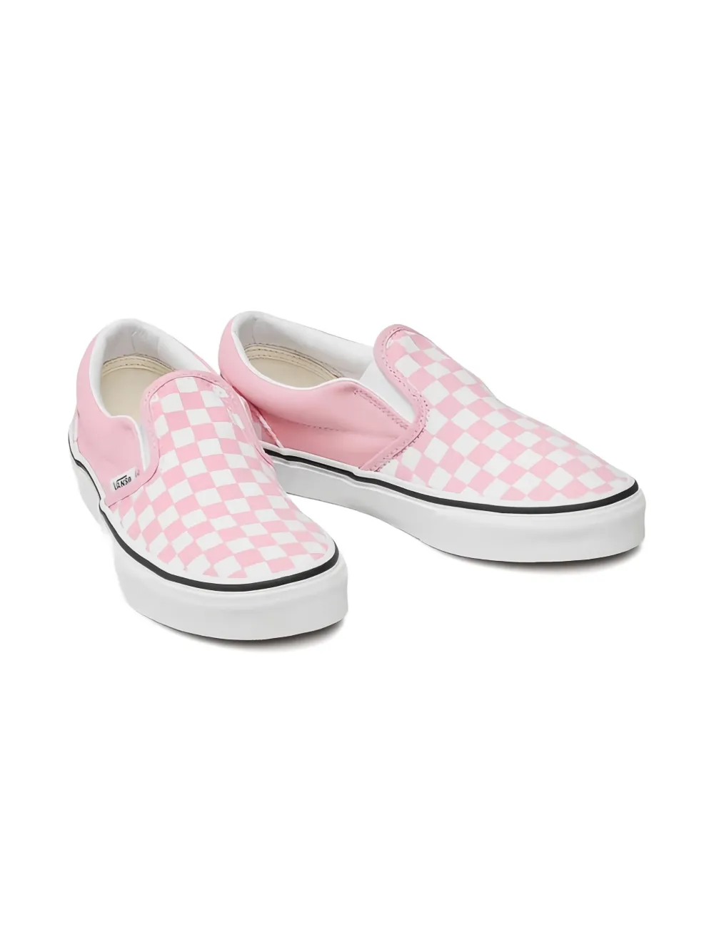 Vans Kids checkerboard trainers Roze