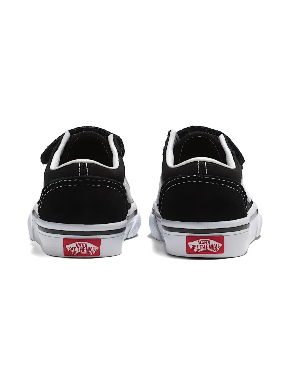 Vans Kids touch-strap trainers Zwart