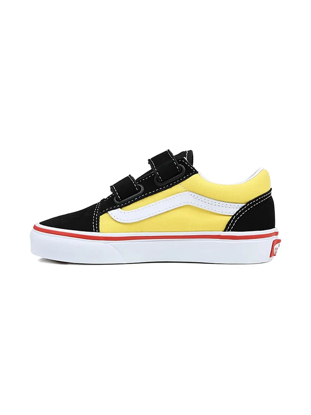 Vans Kids hook-and-loop tape trainers Zwart