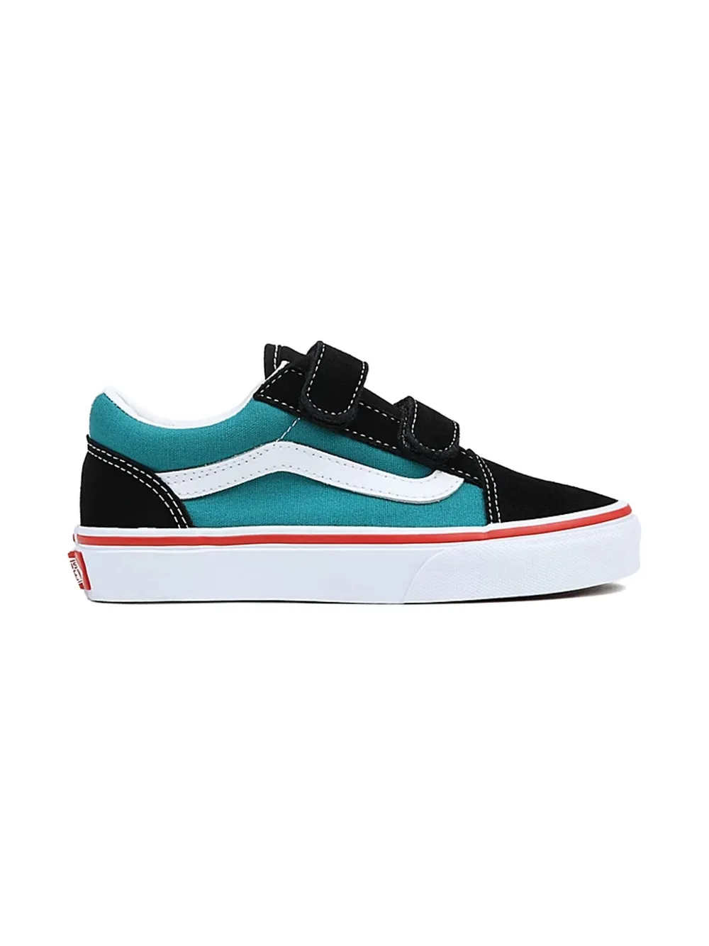 Vans Kids hook-and-loop tape trainers - Zwart