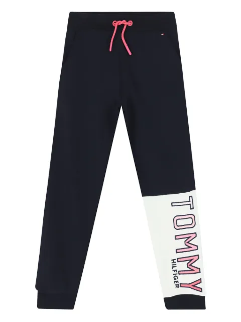 Tommy Hilfiger Junior pantalon de jogging à design colour block