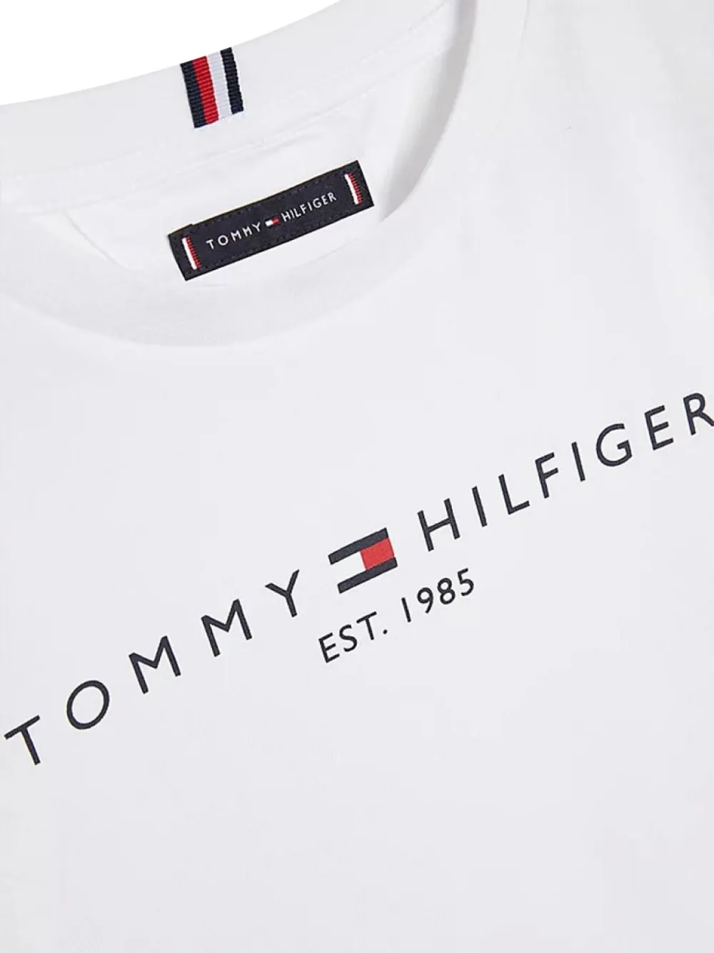 Tommy Hilfiger Junior Shorts met logo Wit
