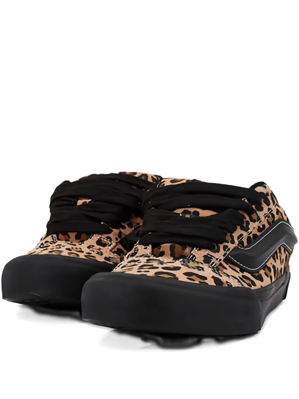 Vans Knu Skool leopard print sneakers | marron | Image 1