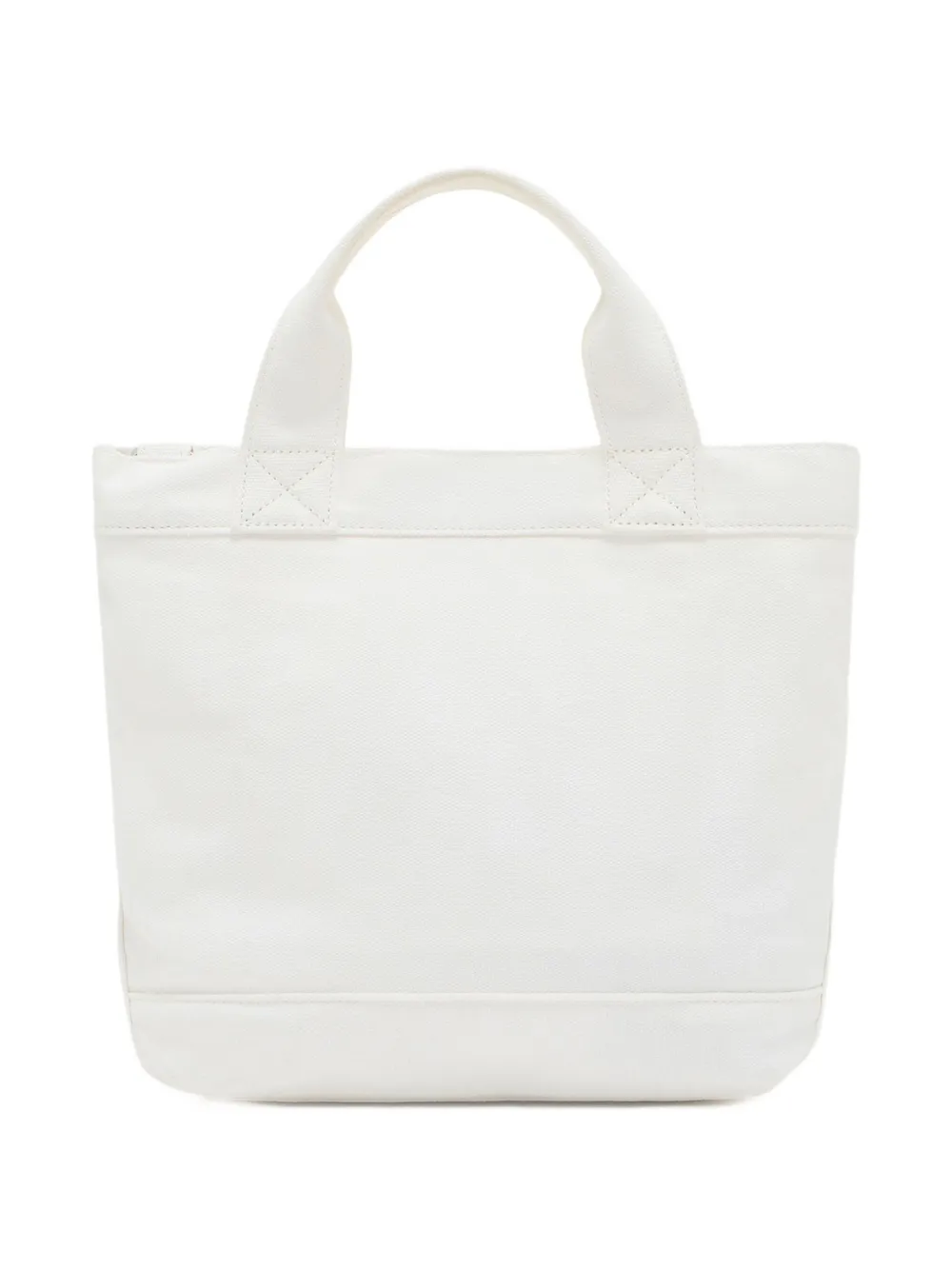 Emporio Armani Kids logo-embroidered tote bag Beige